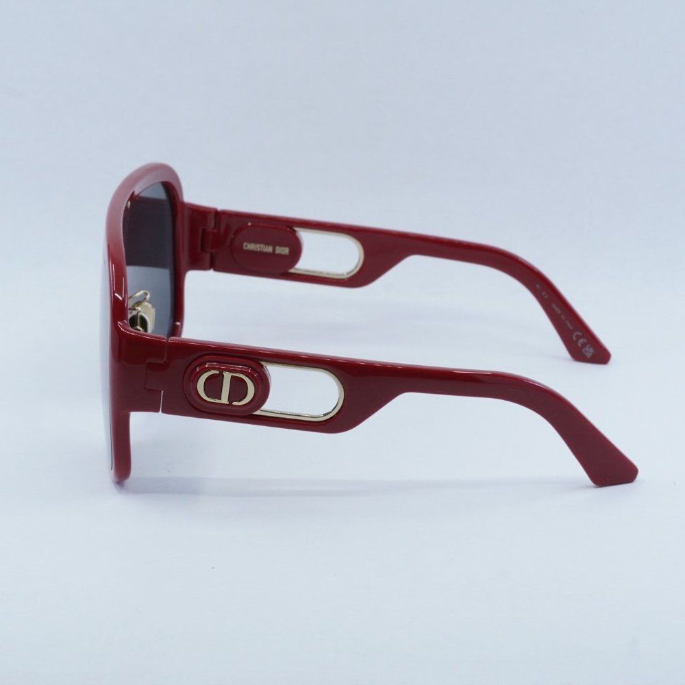 NEW DIOR DIORBOBBYSPORT M1U 35A0 RED GREY SUNGLASSES - Picture 10 of 11